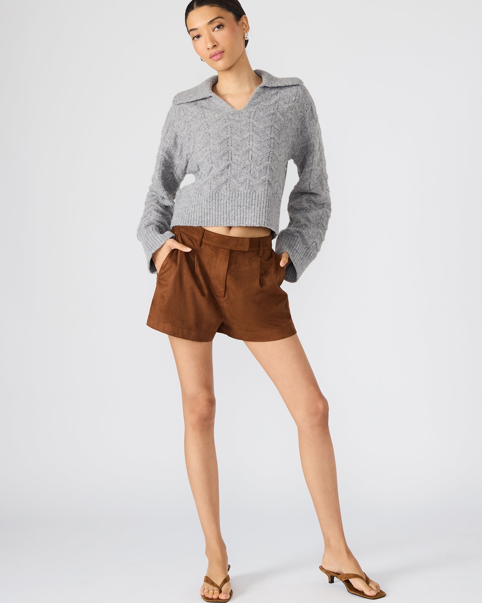 IMELDA SHORT CHICORY COFFEE