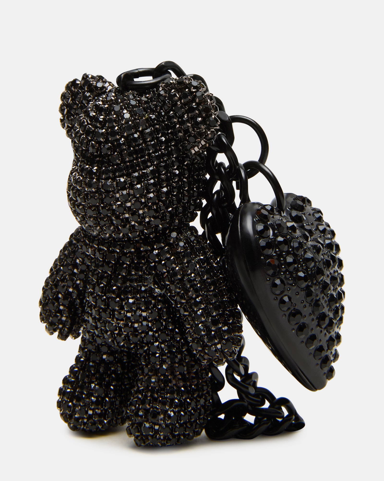 TEDDY BAG CHARM BLACK