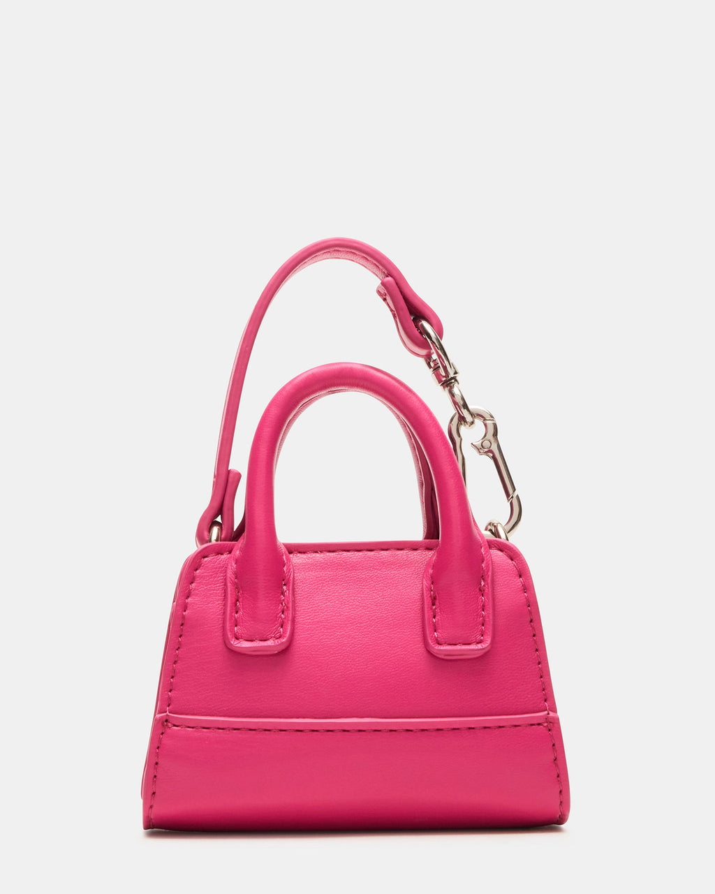 MICRO TOTE BAG CHARM FUCHSIA