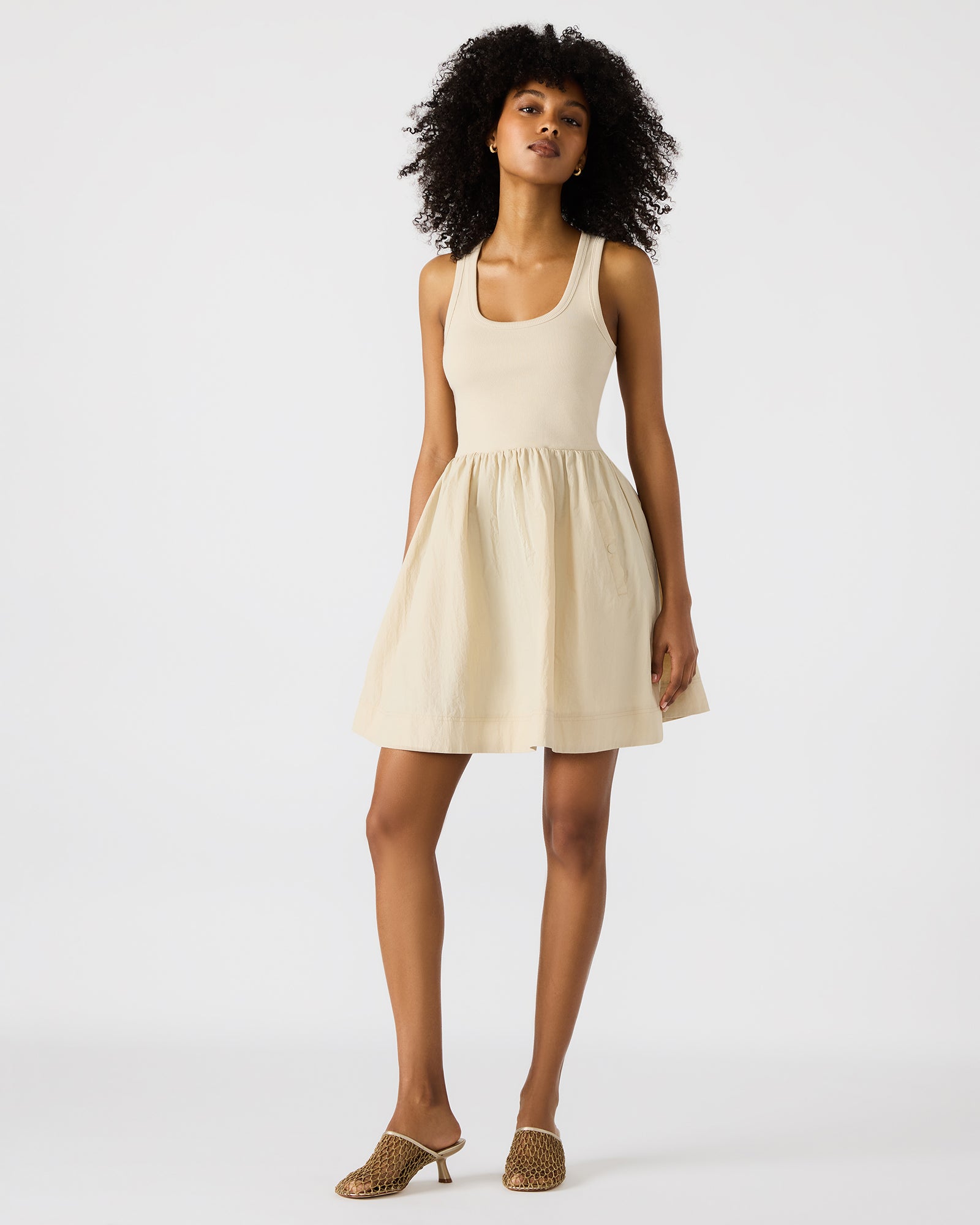 TOTTENHAM DRESS SAND