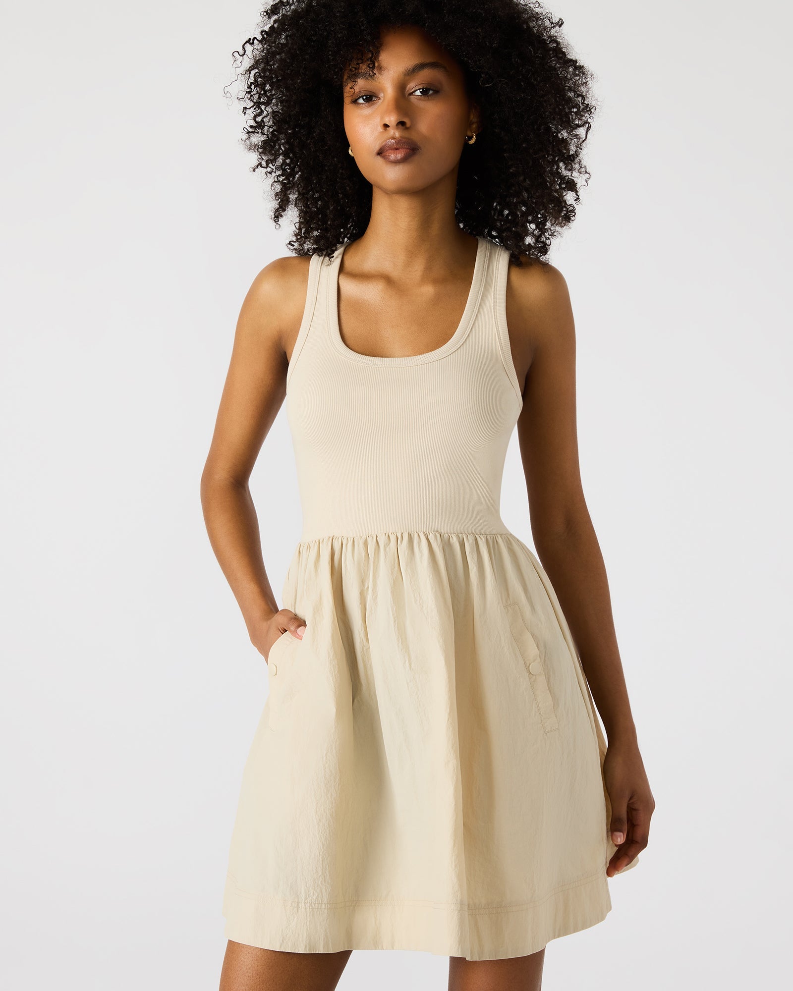TOTTENHAM DRESS SAND