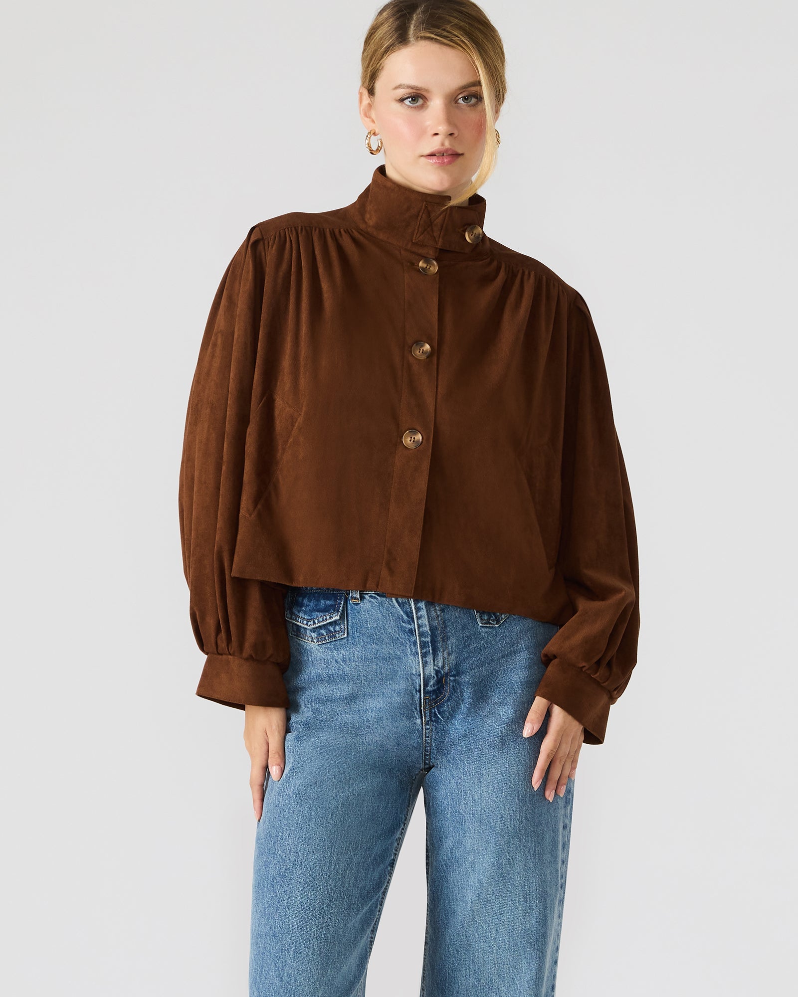 DIERDRA JACKET CHICORY COFFEE