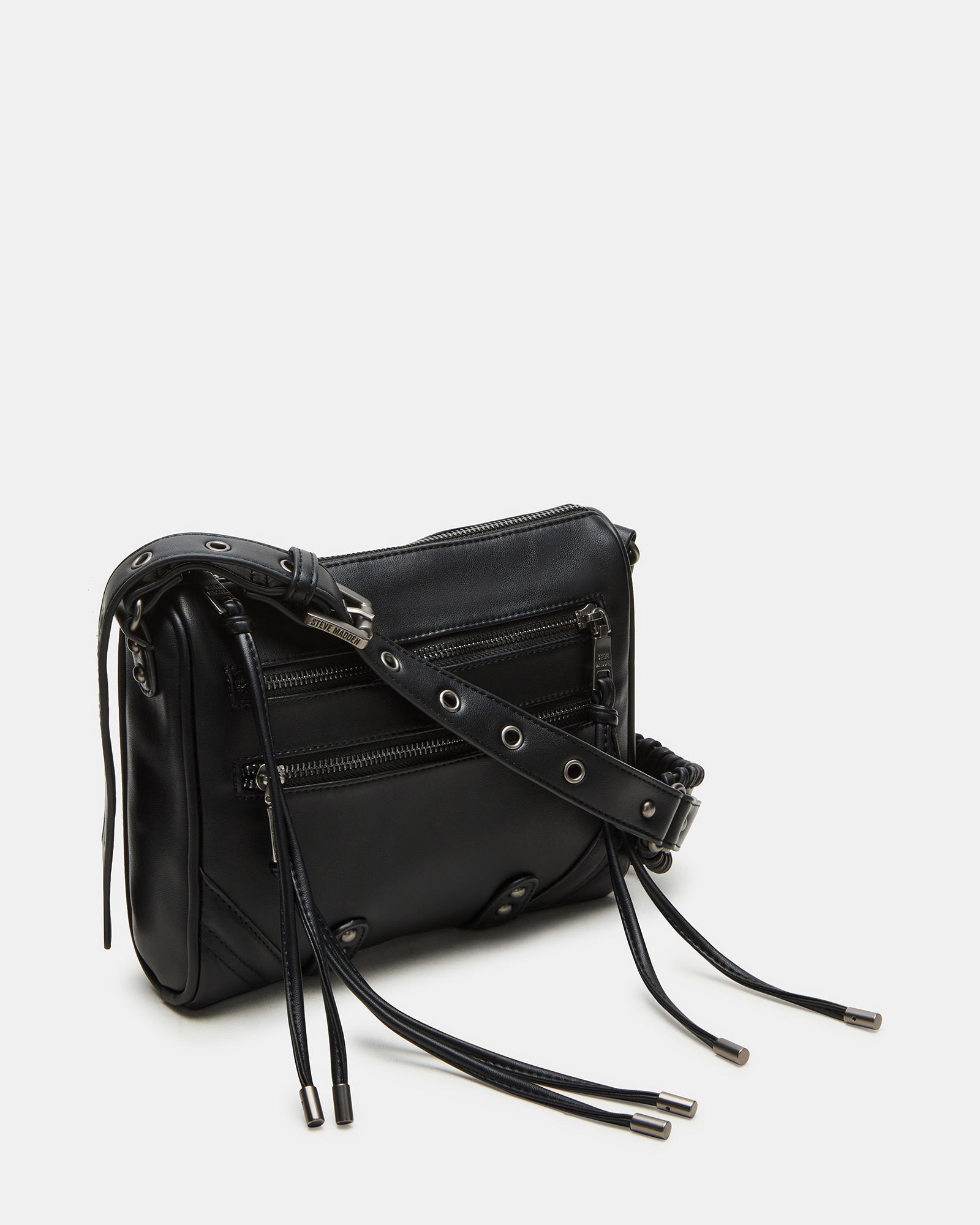 RIGBY BAG BLACK DISTRESSED