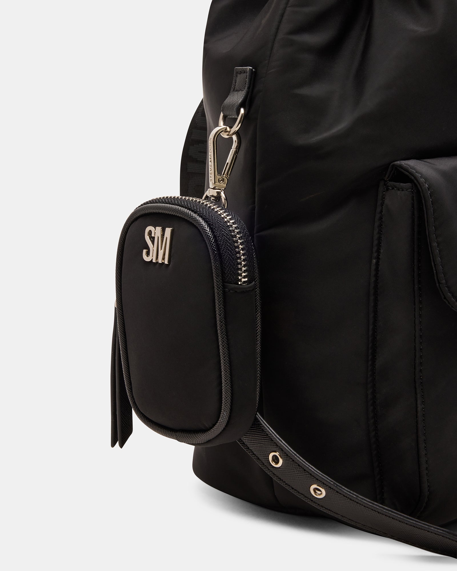 ROLO NYLON BAG BLACK