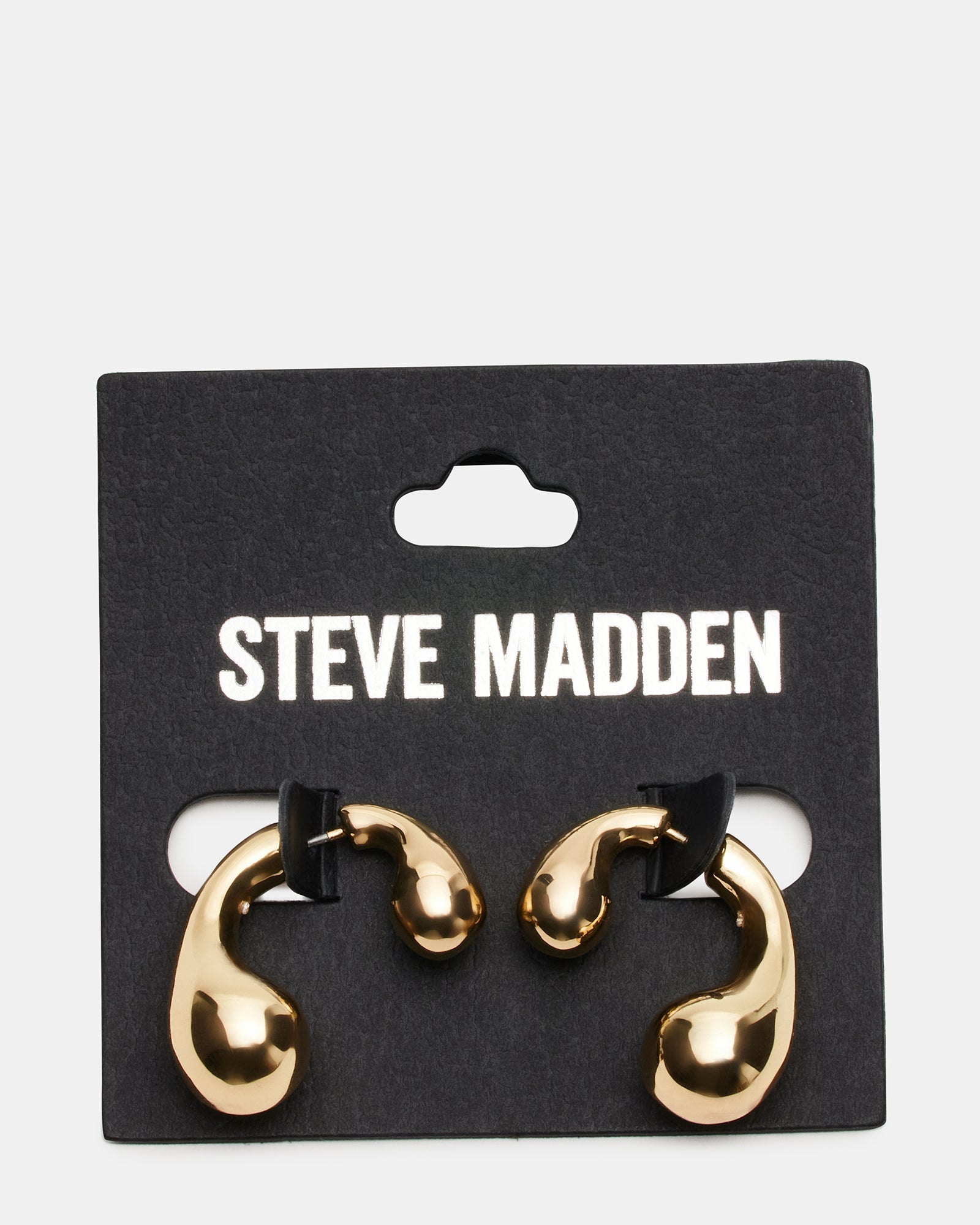FRONT/BACK TEARDROP EARRINGS GOLD