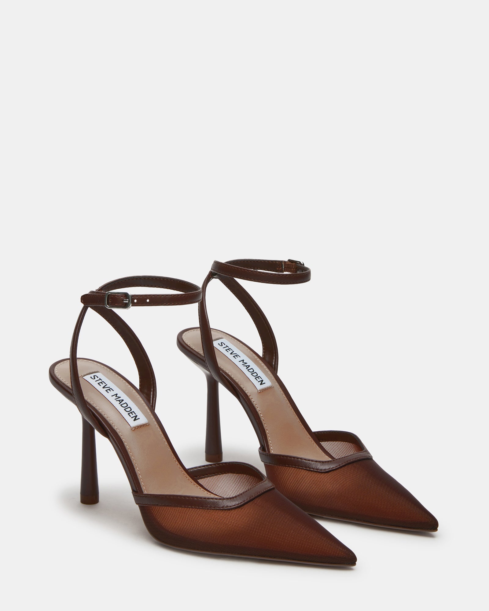 ALLIANCE HEEL AND PEACHY BAG BROWN MESH BUNDLE