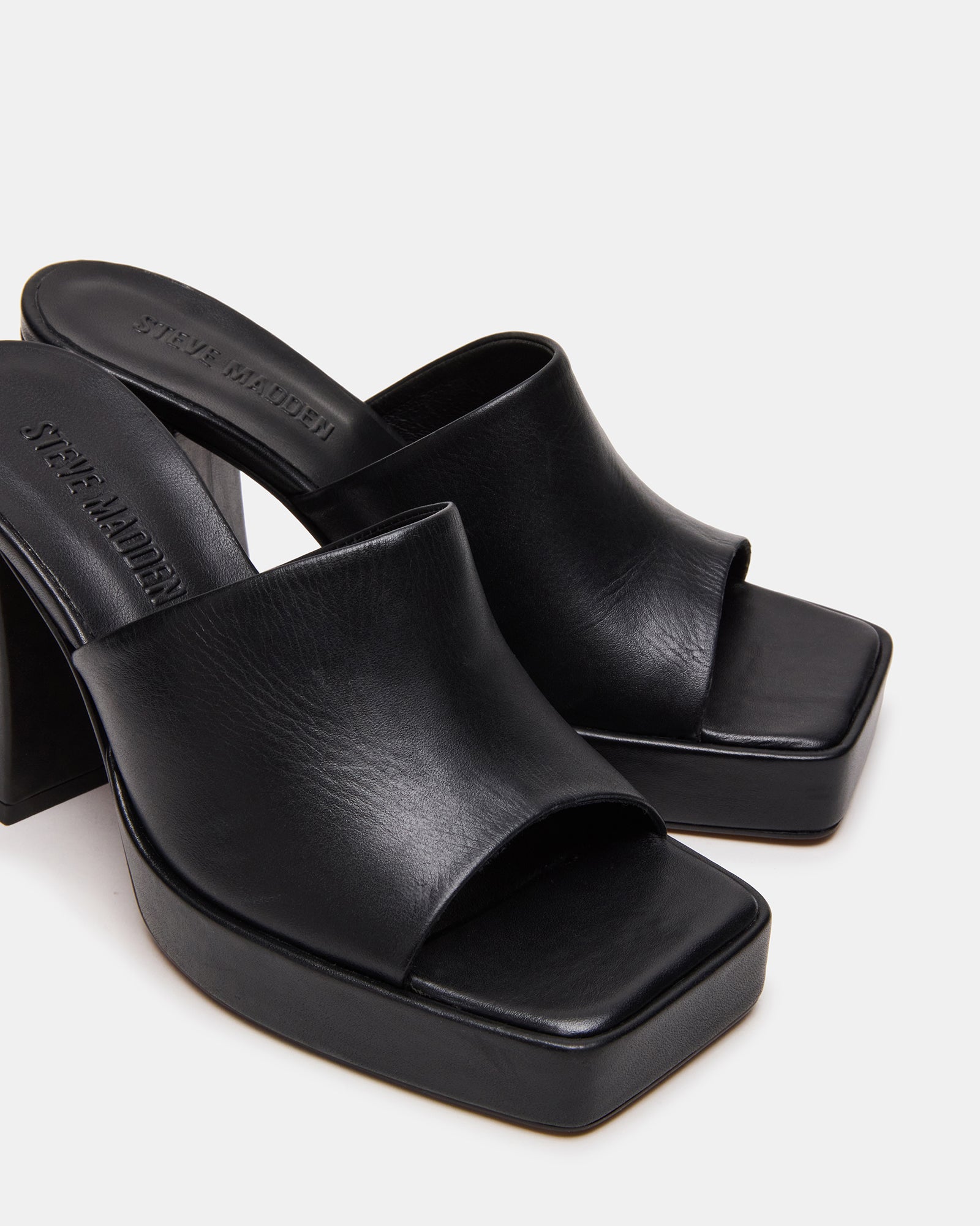 PIPPA BLACK LEATHER